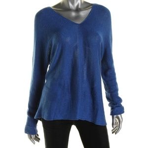 Vince Double V 100% Linen Sweater - XS